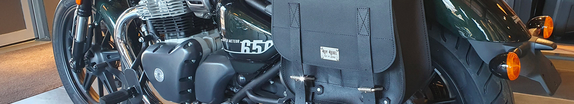 Roy Rebel bags and accessories for you and your Royal Enfield
