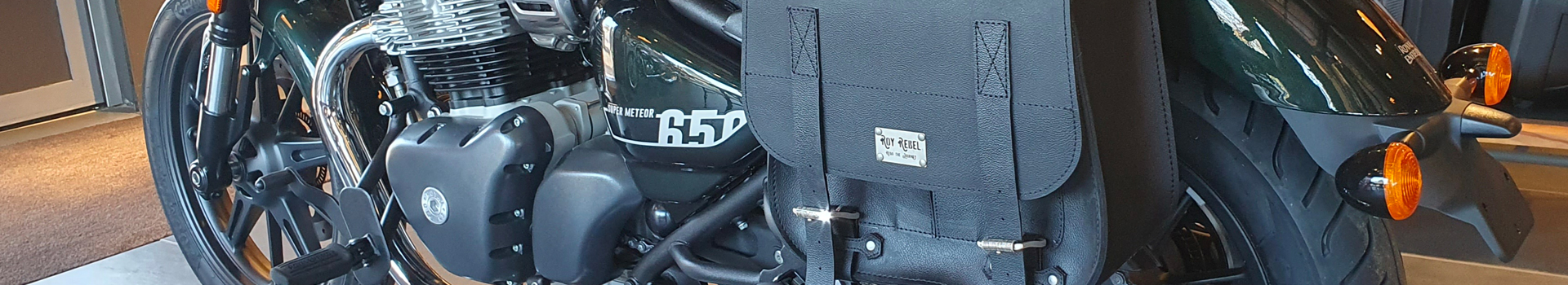 Bolsas e acessórios Roy Rebel para si e para a sua Royal Enfield